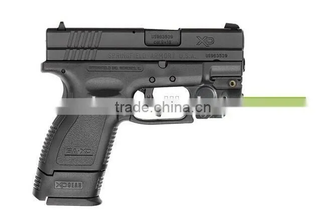 Tactical Super compact Pistol Handgun Green Laser Sight Laser Scope