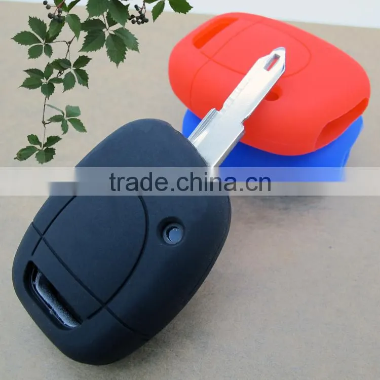 high quality car key cover silicone case holder for renault key case