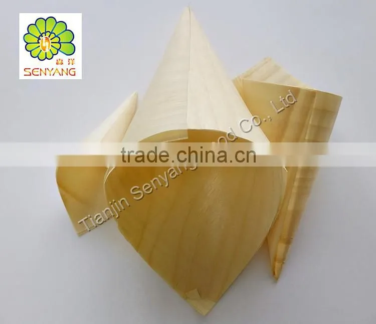 food conveyor reataurant serving box japanese wooden sushi boat