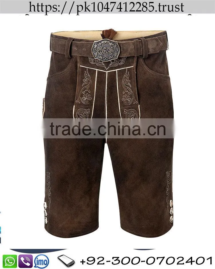 BAVARIAN LEDERHOSE/BAVARIAN TROUSER/GERMAN BAVARIAN LEDERHOSEN