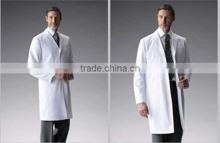 new design quality hospital custom doctor's uniform UFM1607
