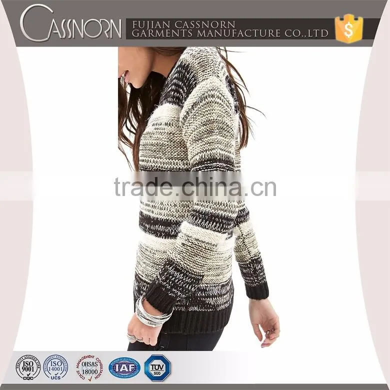 cheap knitted wool handmade sweater design for girl