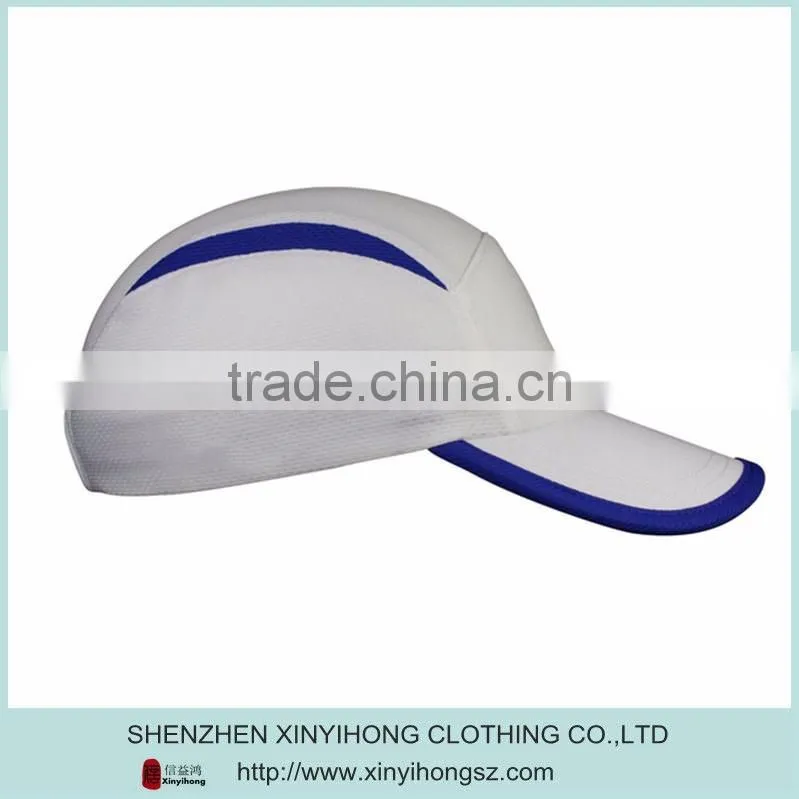 wholesale polyester mesh quick dry golf cap , sports hats with 3D embroidery logo