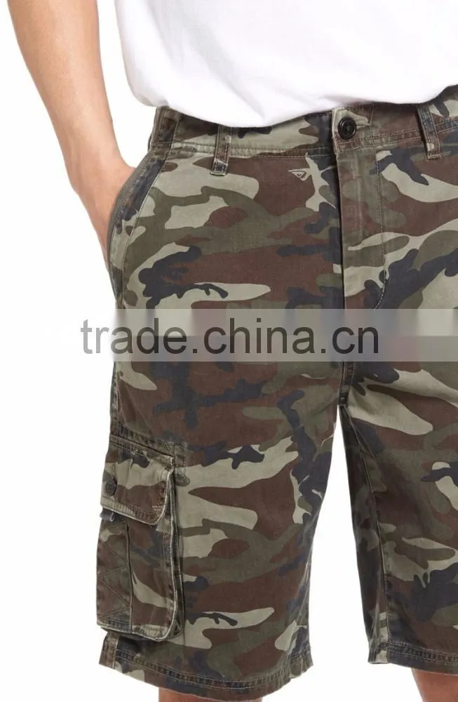 Hot Sale High Waisted Camo Cargo Breathable Top Quality Best Mens Shorts
