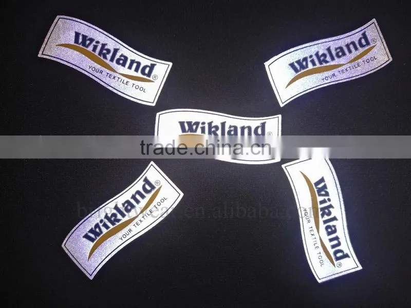 Reflective logo can be customized