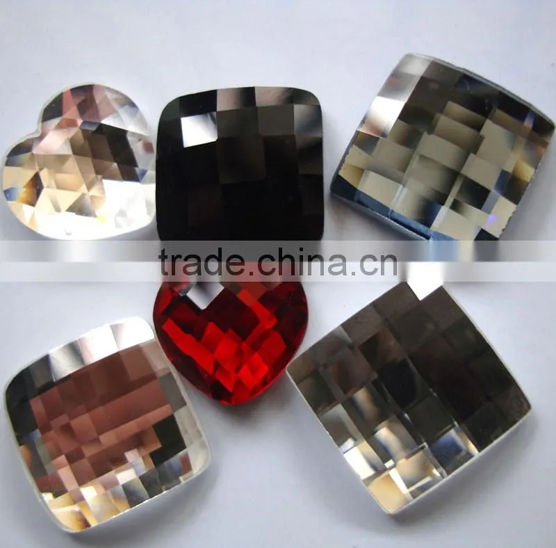 crystal beads glass beads shiny beads with holes or without holes