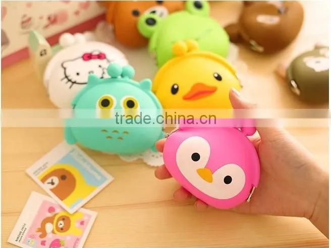silicone key & coin purse with yoyo silicone jewelry silicone decoration