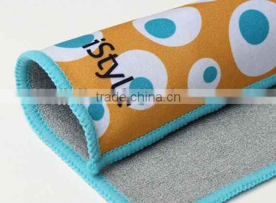 Microfibr printed ipad cleaning cloth
