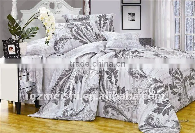 Romantic printing home bedding sets