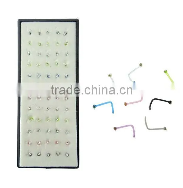 Body Piercing Jewelry,Images Piercing in the Nose,Indian Nose Piercing Wholelsale