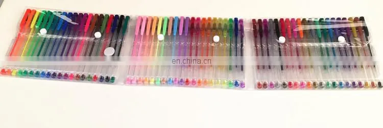 Competitive Elegent Multi Color Gel Pen Set 60 Gel Pen Park for Drawing and Writing