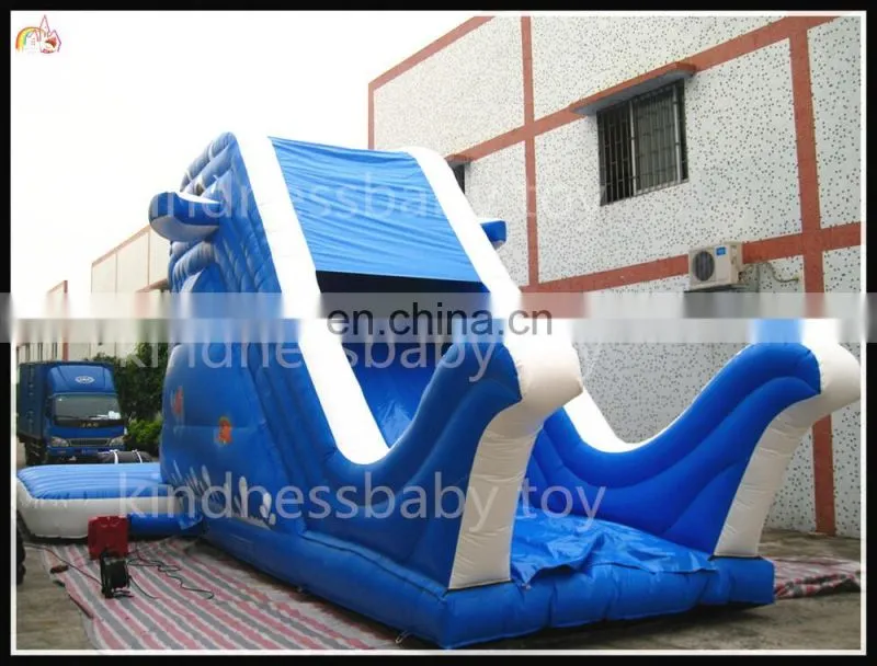 Factory Price inflatable dragon toy slide,large inflatable slide,inflatable dinosaur toy painting slide for kid