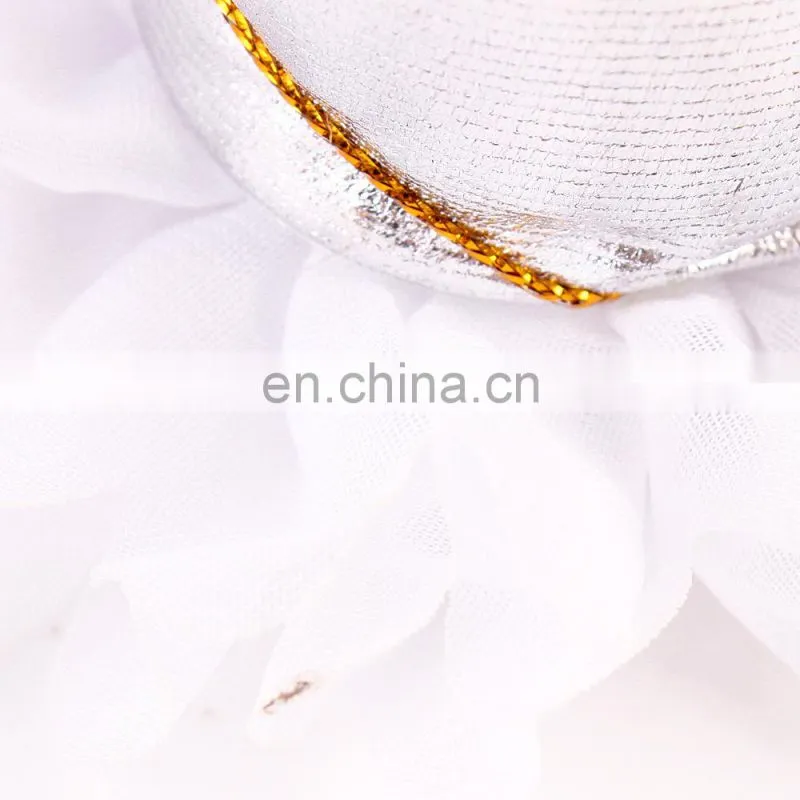 MCH-2469 New design flower antenna headband halloween cute baby girl silver unicorn headband for kids