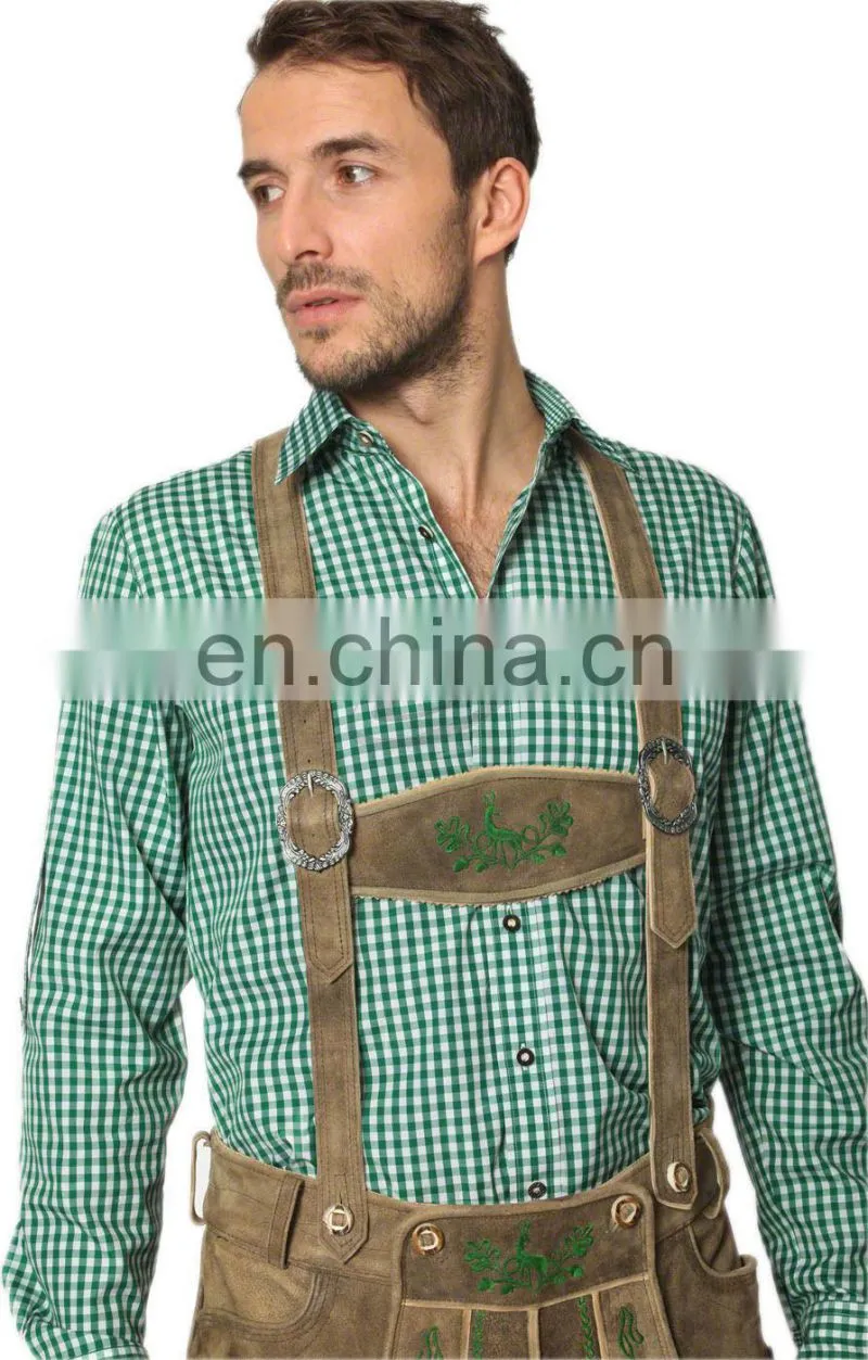German outfit Trachten Wears / Oktoberfest Lederhosen / Kurze Lederhose / Bavarian Shorts / Leather Pants (bavarian lederhosen)