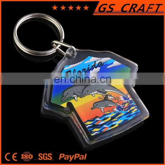 New arrival fantastic wholesale clothing keychain