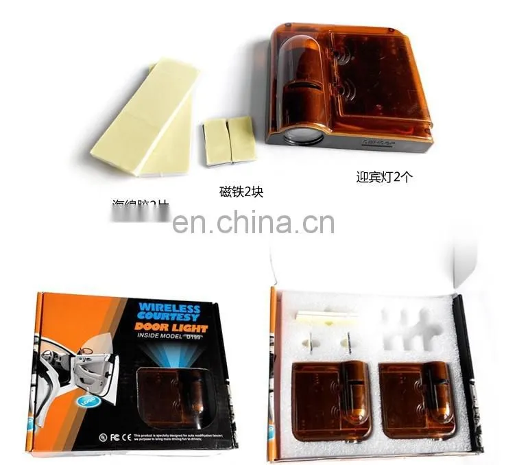 Brand New product! Free shipping!High power 5W the logo with name for any car, led door light laser projector lamp for....