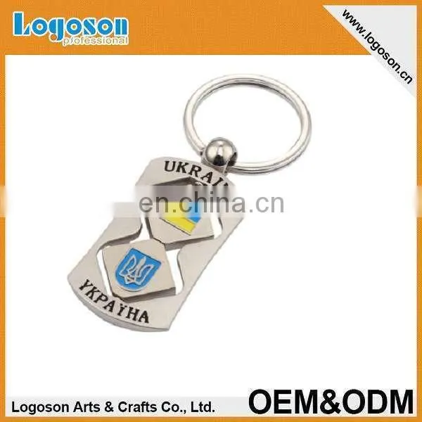 2015 novelty gift souvenir items custom design keychain compass souvenir