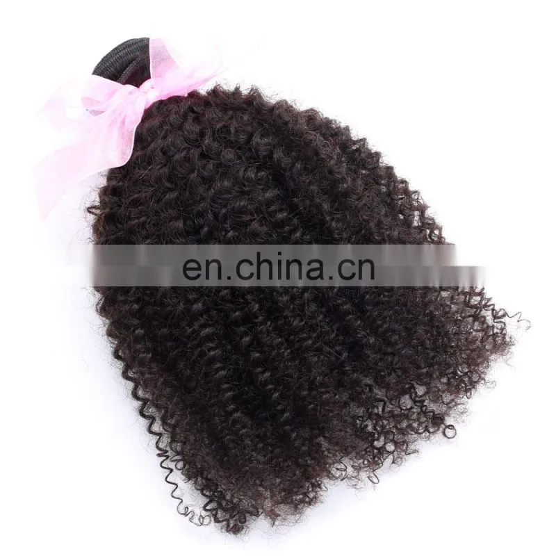 Grade 7a hair afro kinky 100% virgin human hair