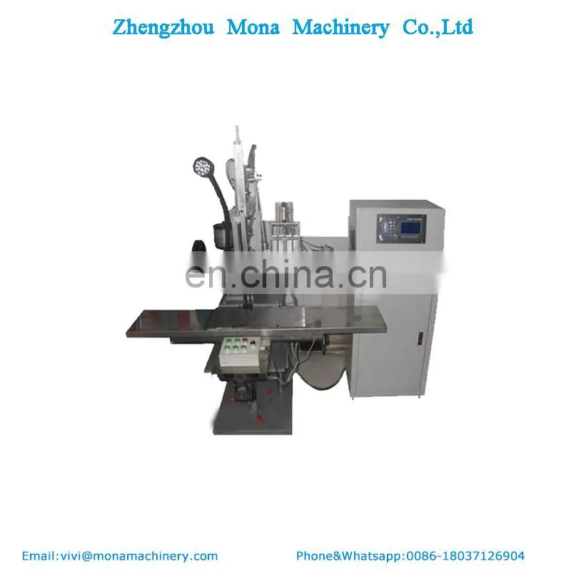 CNC high speed 3 drilling and 2 tufting broom machine