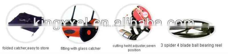 Hand reel mower