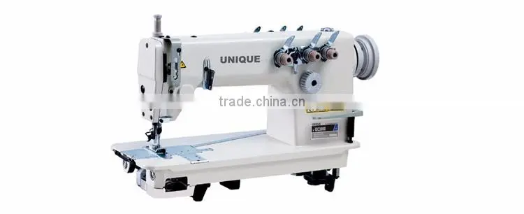 UN3800-3N high speed flat-bed 3-needle chainstitch sewing machine