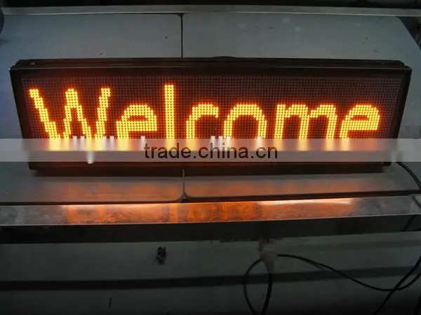 p4.75 indoor full color led display 12v led car message moving scrolling sign display car led message sign