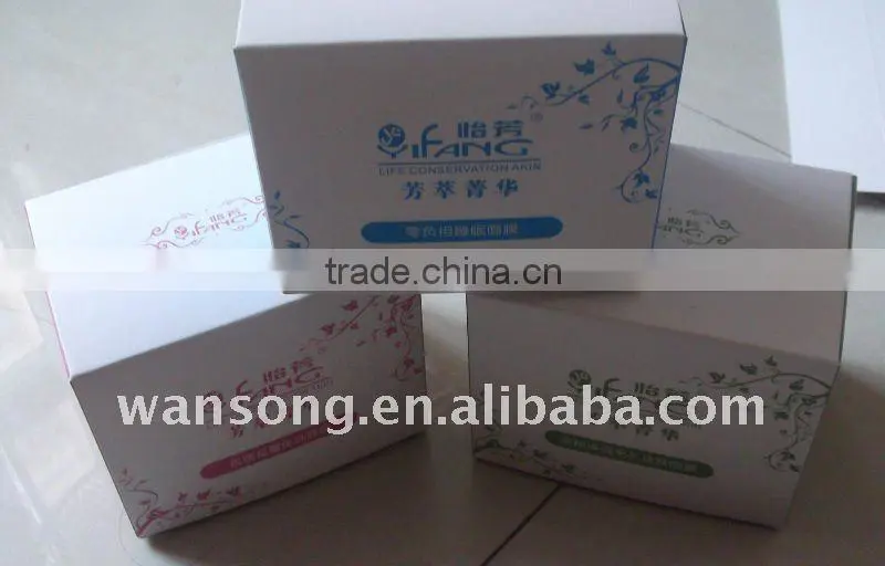 paper packaging carton box for cosmetic goods