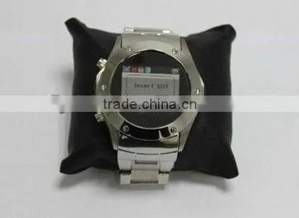 Stainless steel watch mobile phone W968T