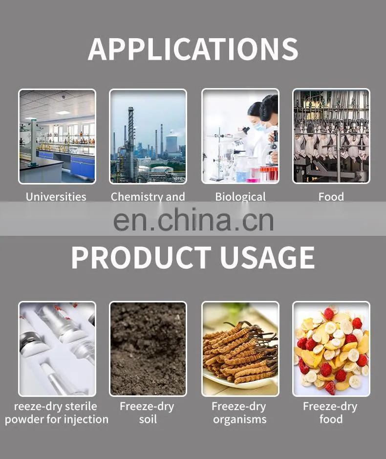 Automatic laboratory apparatus vacuum freeze dryer