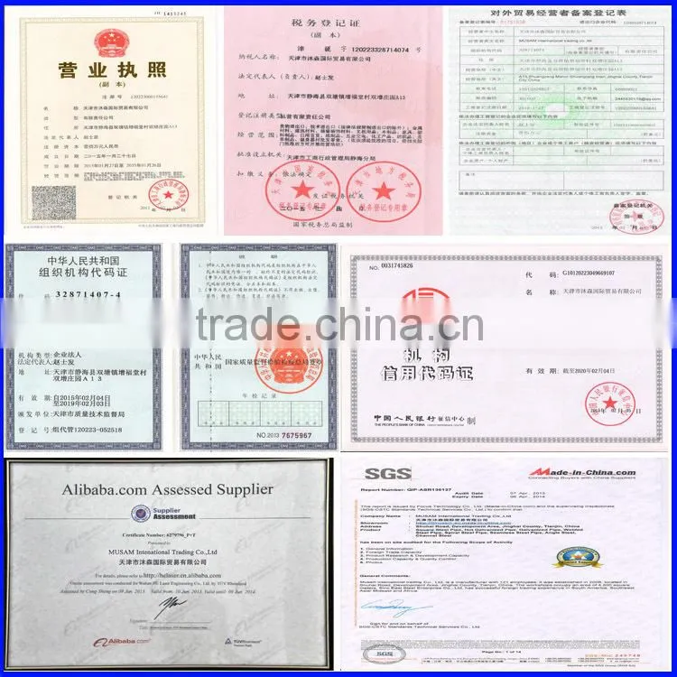 High quality plastic coated steel pipe from China