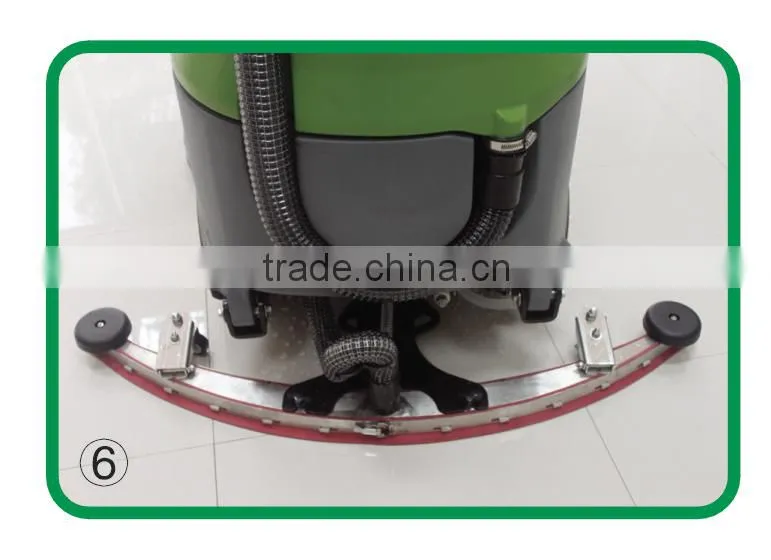 micro-rider auto floor scrubber