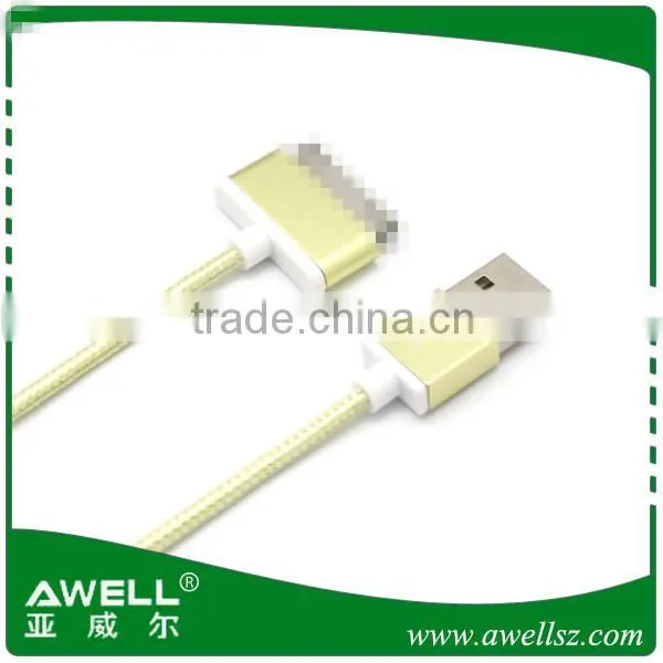 New Design Micro USB Cable Mobile Charger Data Cable for iphone 4,4s