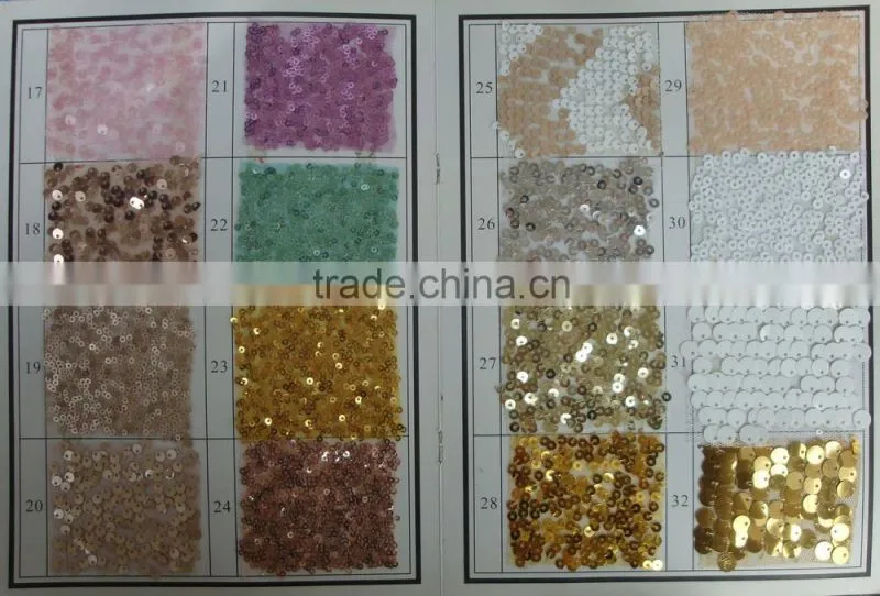 TR064#3 wedding party decorative popular gold sequin table runner