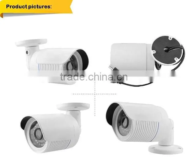 2016 NEW Video Camera IR Bullet Camera 2.0 MP 1080P 3.6mm fixed lens CMOS metal housing TVI CCTV Camera with IP66