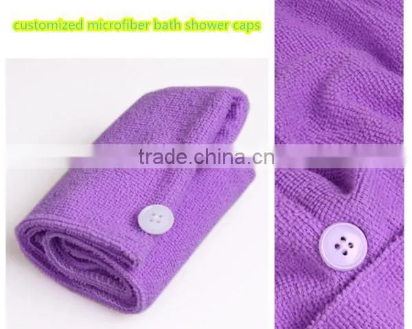 Lagy magic fast hair drying bath warp twist towel terry shower cap quick dry