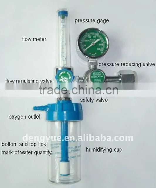 wall-hung type medical oxygen gauge regulator (DY-B4)