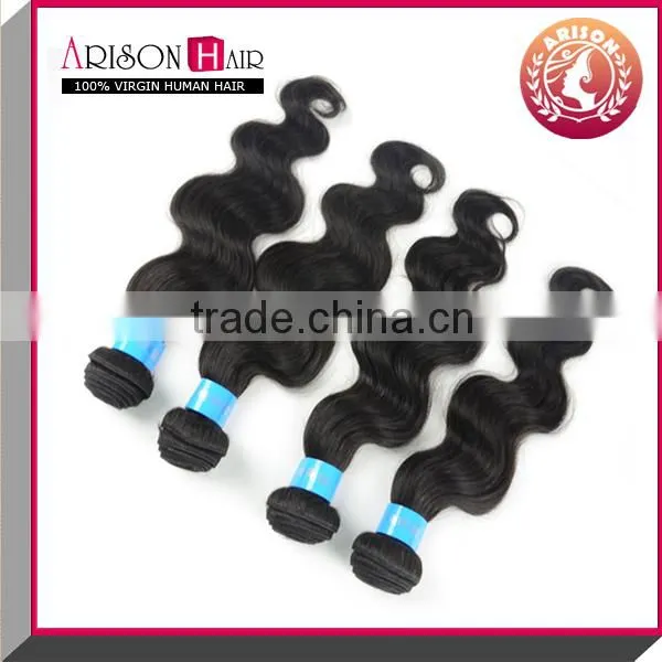 Top quality hair bundles 18 20 22 inch body wave wholesale brazilian virgin hair private tags