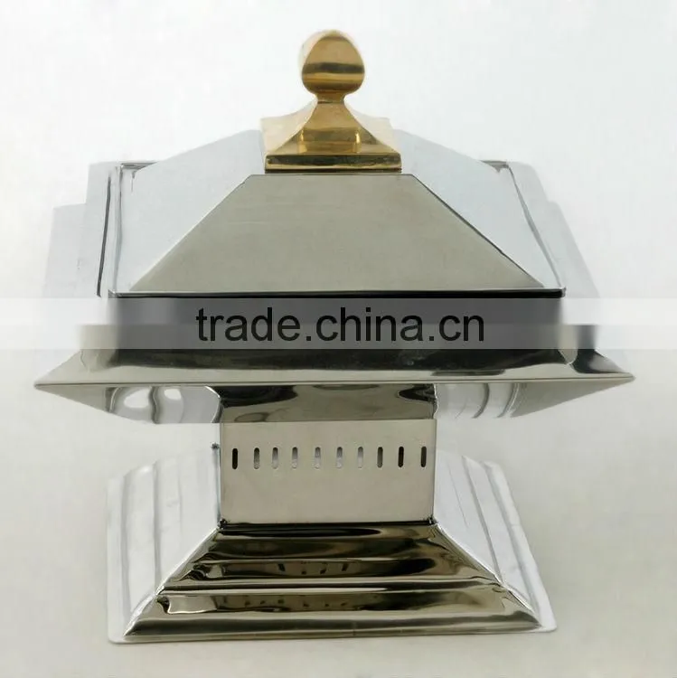Steel Cheffing Dish, Wedding & Party utensils, food serving dish, hot keeping dish, Catering item, Hotel & Restaurant utensils