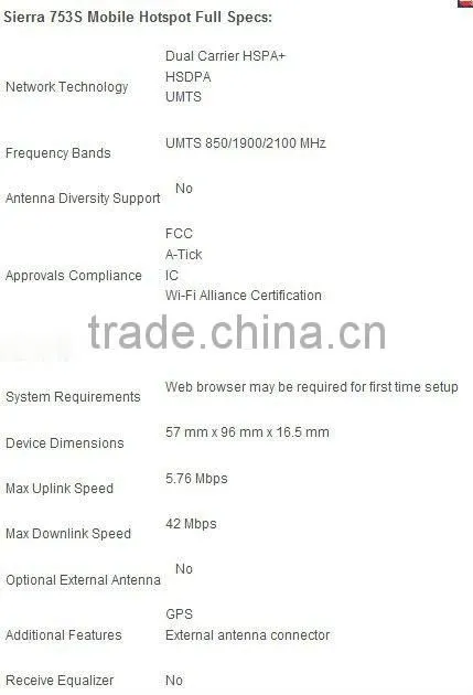 Sierra Wireless AirCard 753S