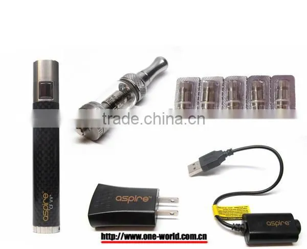 The Original Eigate Ecig Kit Aspire Premium CF vv Batery 1000mah Aspire Nautilus Mini Glassomizer