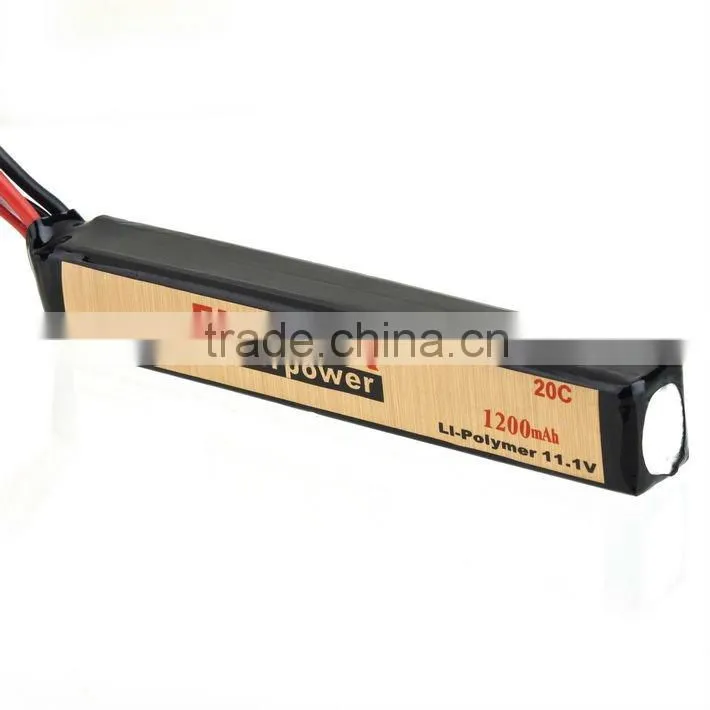 Firefox battery LIPO 7.4V 11.1v 20c 1200mah Lipo 3S Airsoft Battery AEG airsoft gunsoft Firefox