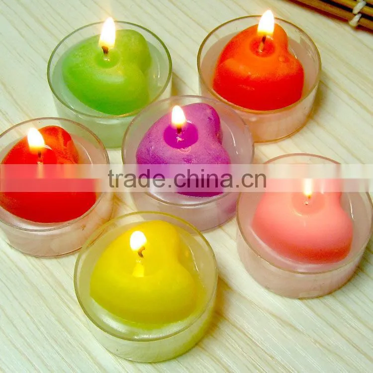 heart candle