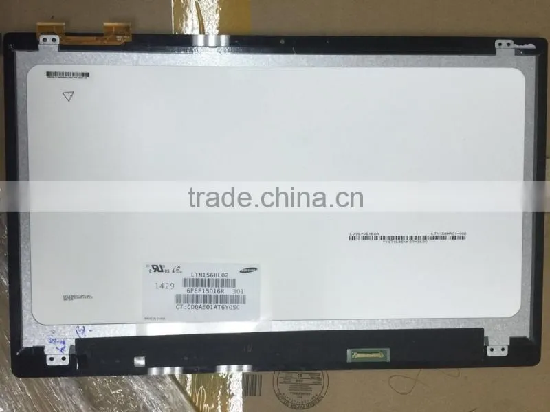Original 15.6" LCD Screen Display+ Touch Digitizer Panel Assembly LTN156HL02 For HP Omen 15-5000 5010 5020 (Factory Wholesale)