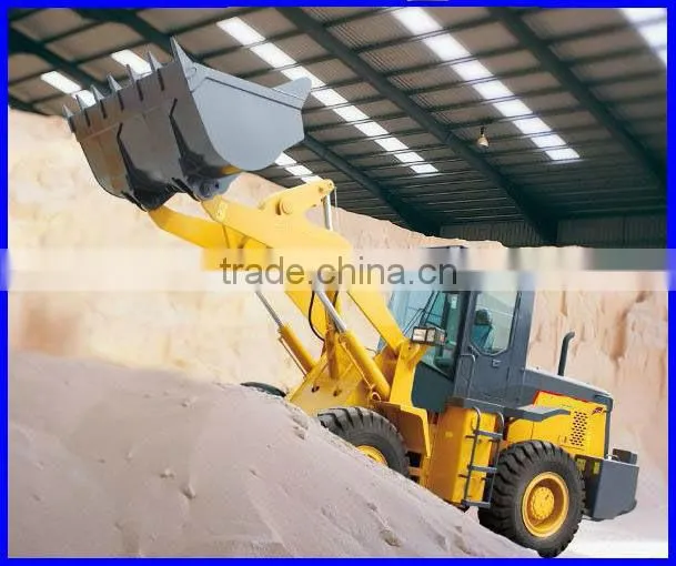 5ton wheel loader 4WD with CUMMINS ENGINE 215hp,joy stick,cabin with A/C,CE,CAT prove