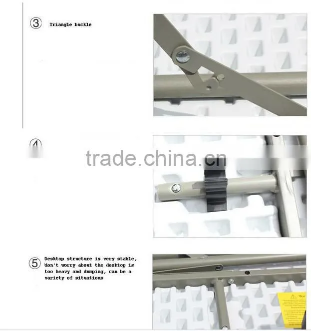 High quality and hotel folding rectangular table