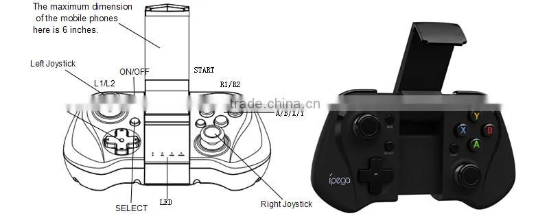 Wholesale Joystick for Smartphone Bluetooth 3.0