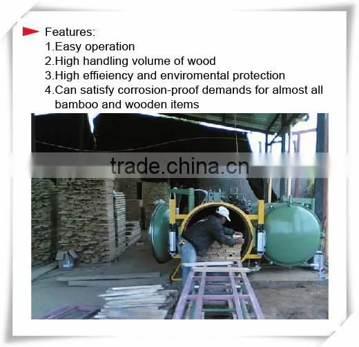 Trade Assurance security vacuum high pressure wood treatment macine