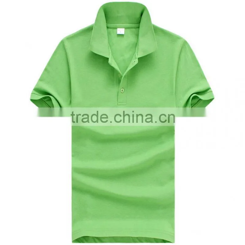 Cheap price light green bulk polo shirts