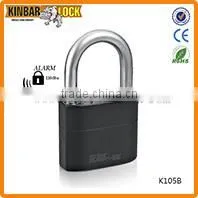 Siren alarm lock
