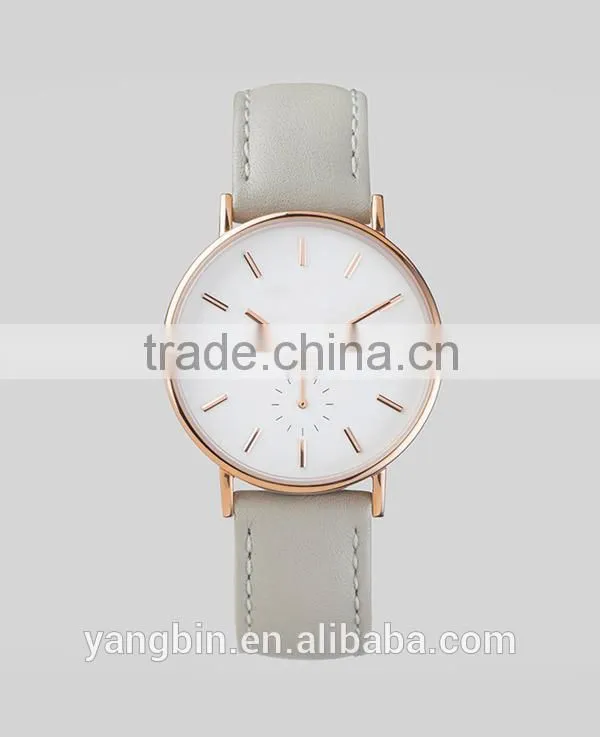 Alibaba reverse chinese style gold plated wrist watch